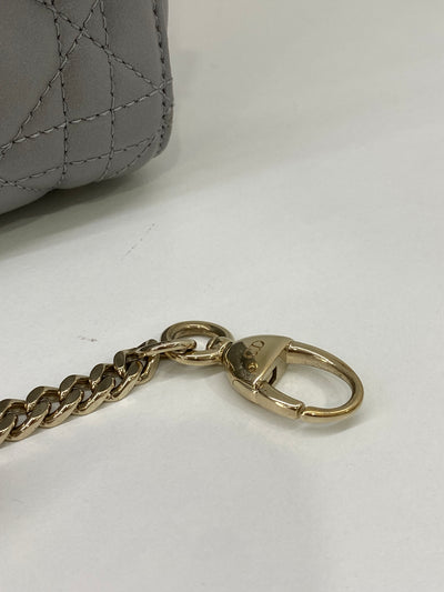 Dior Lady Dior Mini Silver GHW