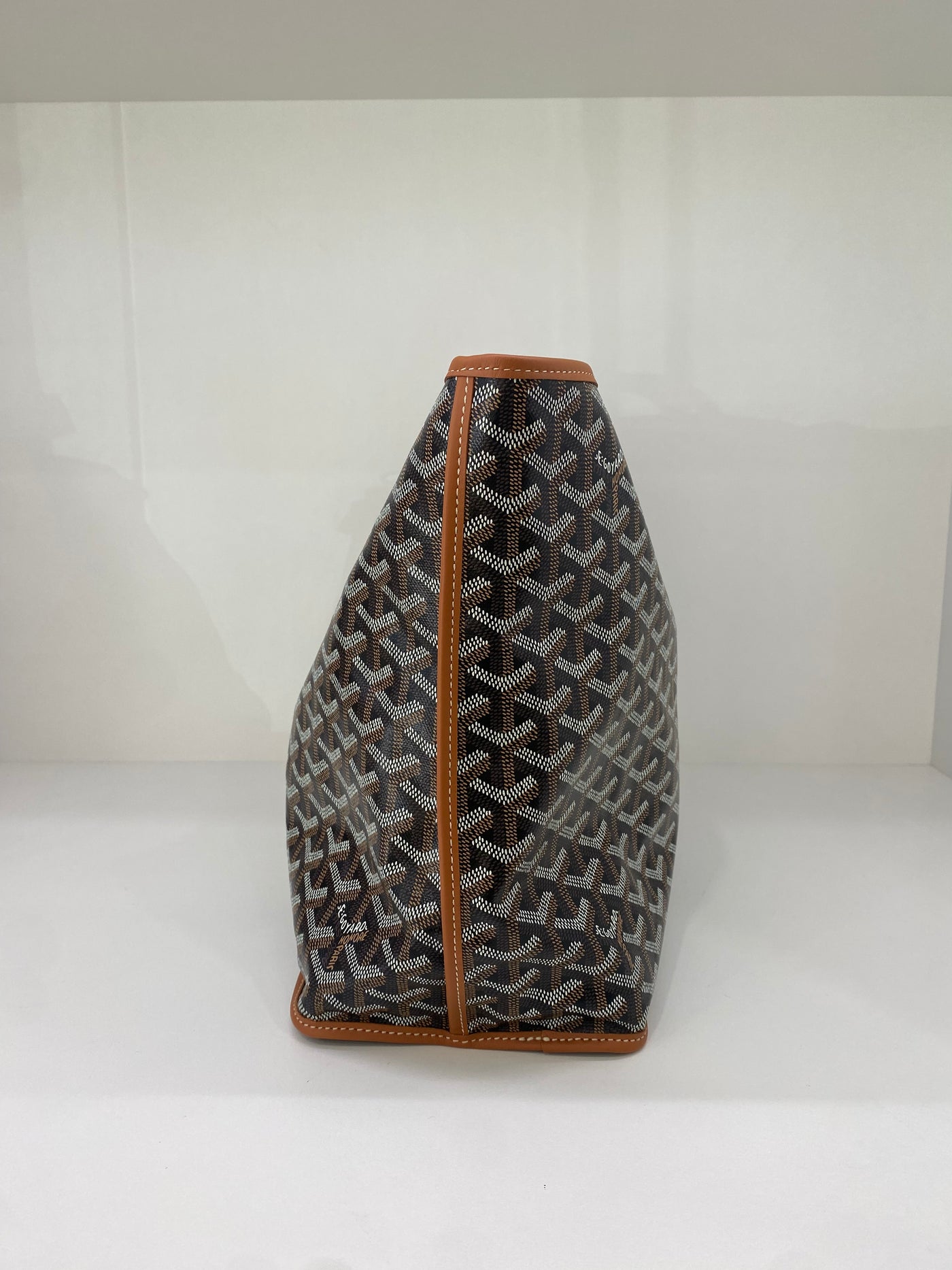 Goyard Anjou PM Black and Tan