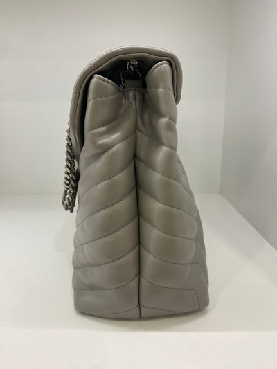 Saint Laurent LouLou Grey Large
