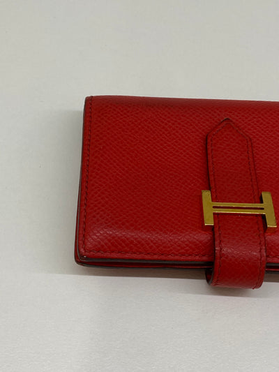 Hermes Red Wallet GHW