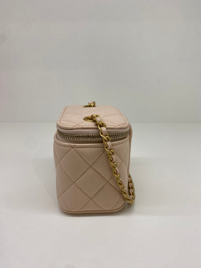 Chanel Mini Vanity Pale Pink GHW