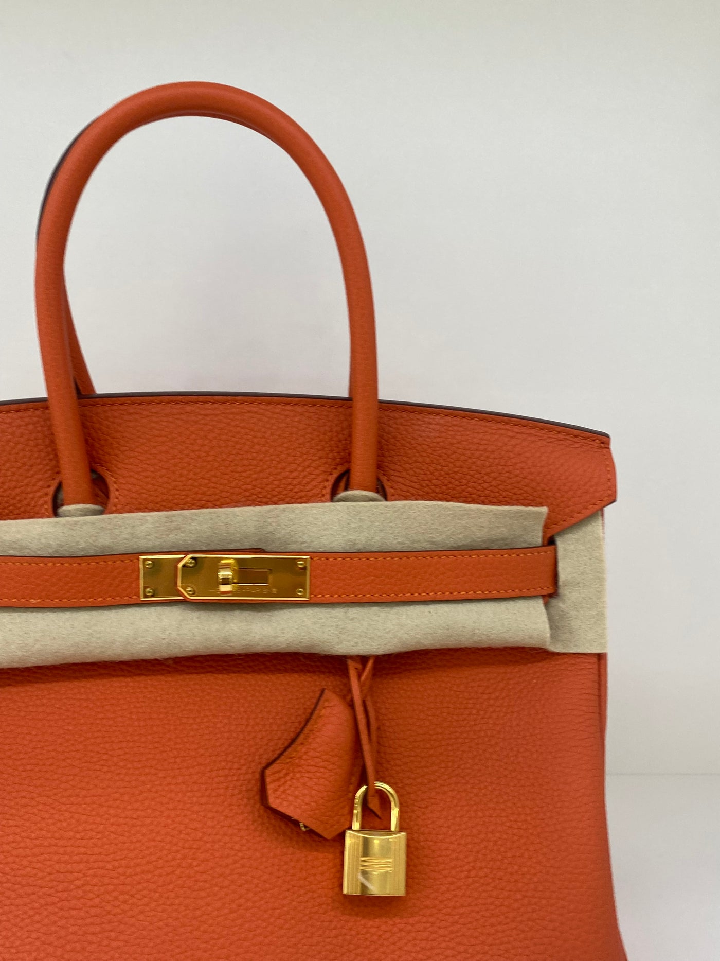 Hermes Birkin 30 Orange GHW