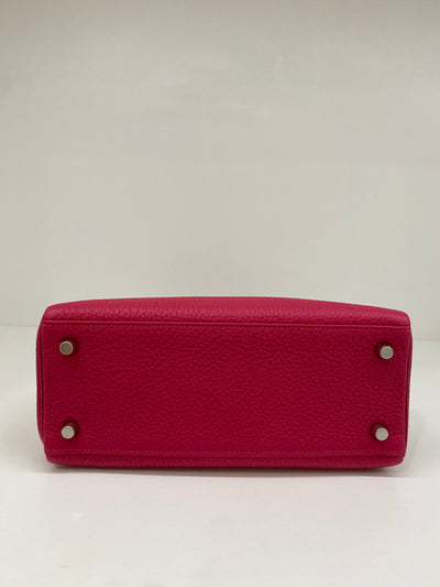 Hermes Kelly 25 Framboise PHW