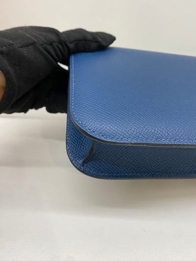 Hermes Constance Elan Deep Blue PHW