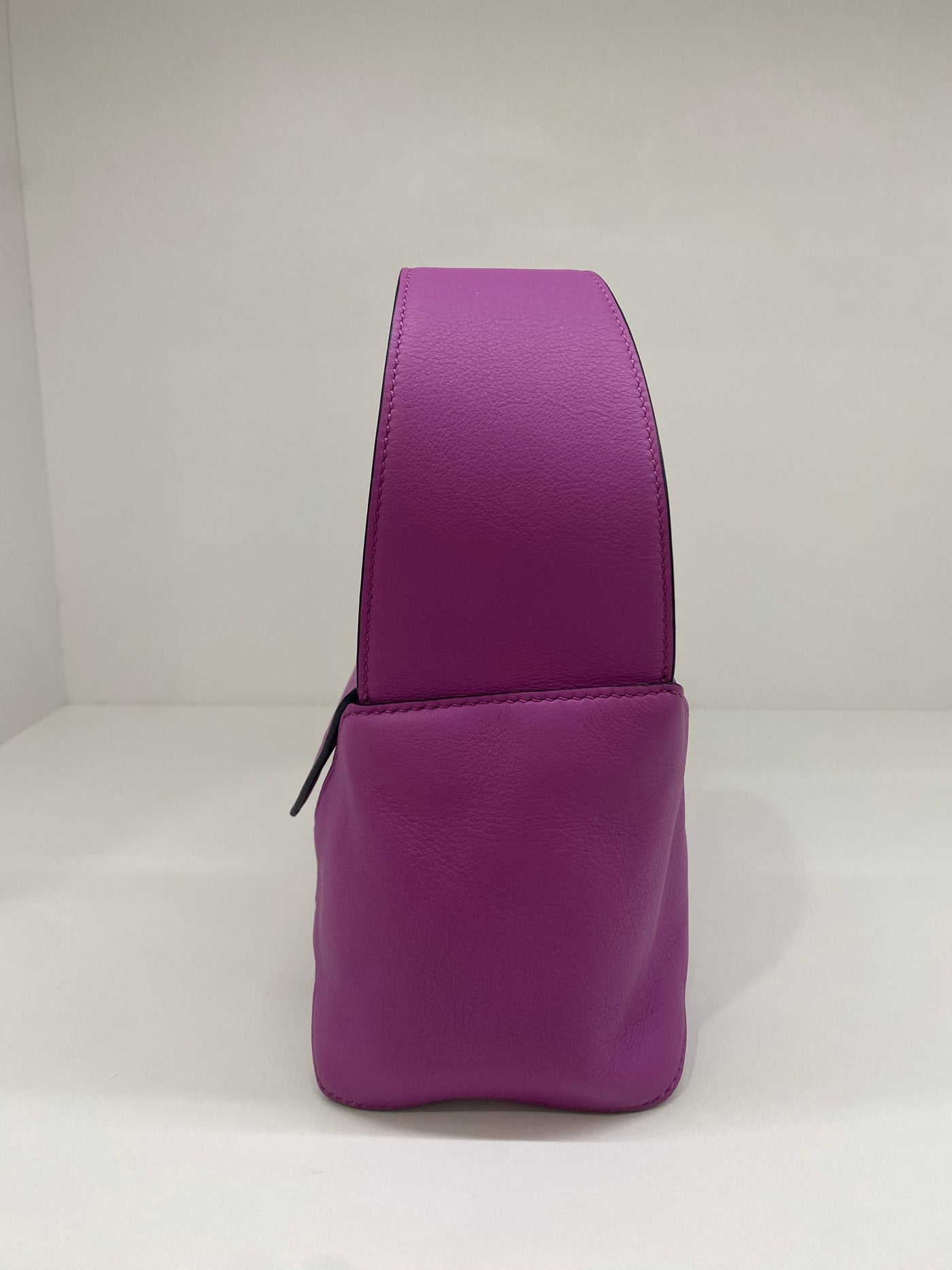 Loewe puzzle hobo shoulder bag purple