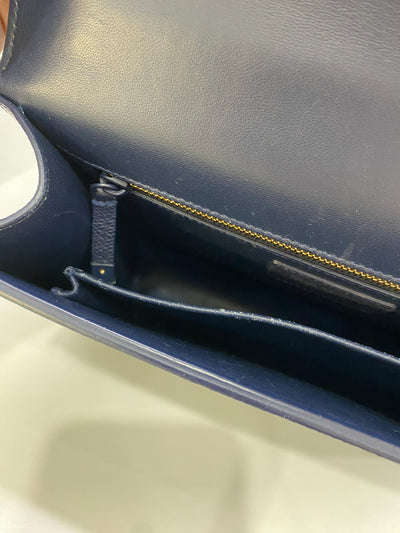Dior Montaigne 30 Navy Matte Hardware