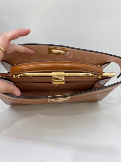Fendi Peekaboo East West Tan GHW