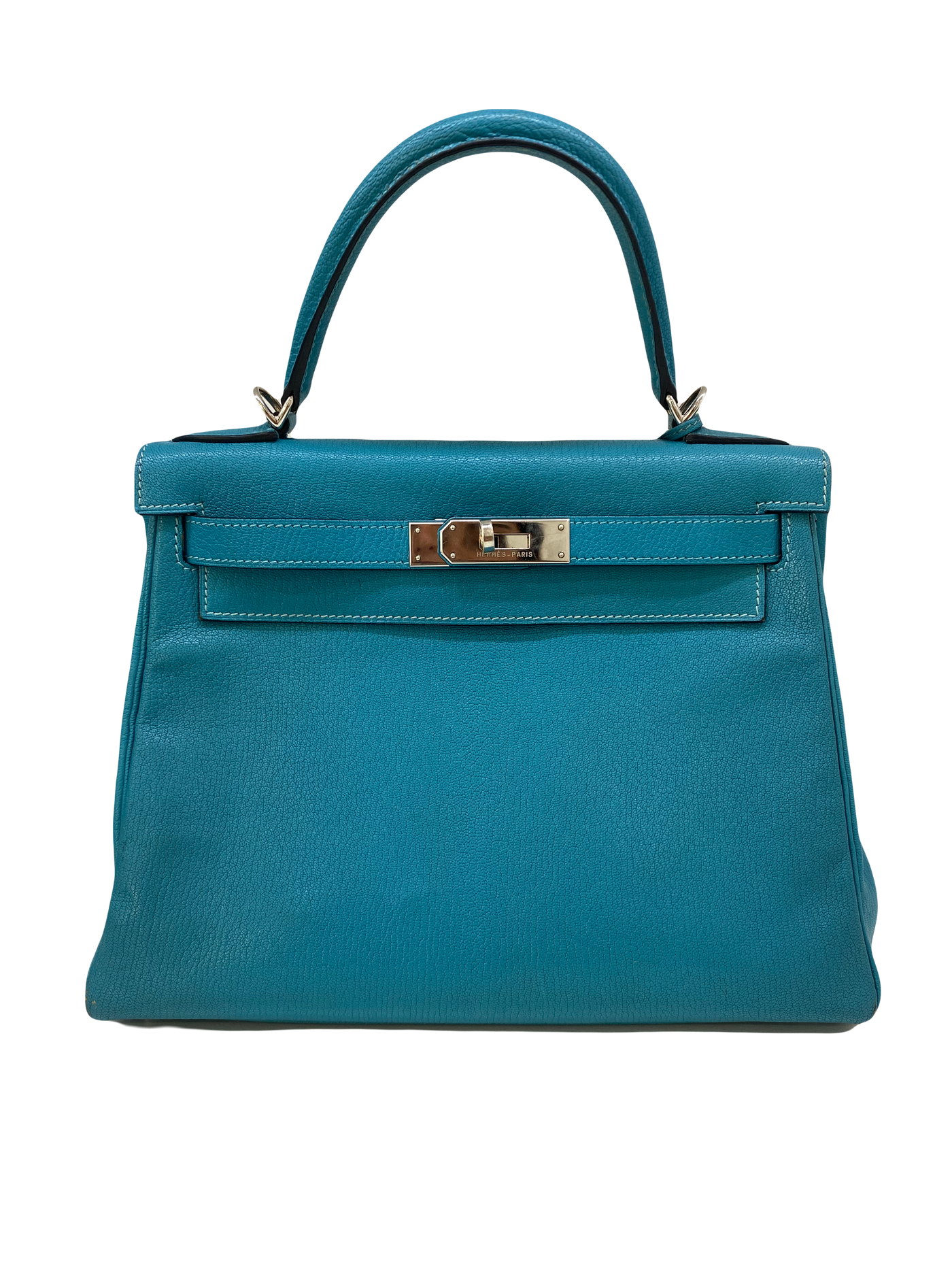 Hermes Kelly Blue Jean 28 PHW