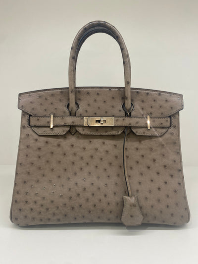 Hermes Birkin 30 - Gris Tourtelle PHW 2010