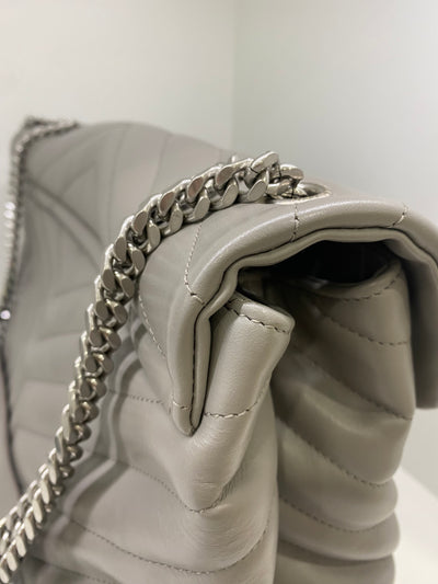 Saint Laurent LouLou Grey Large