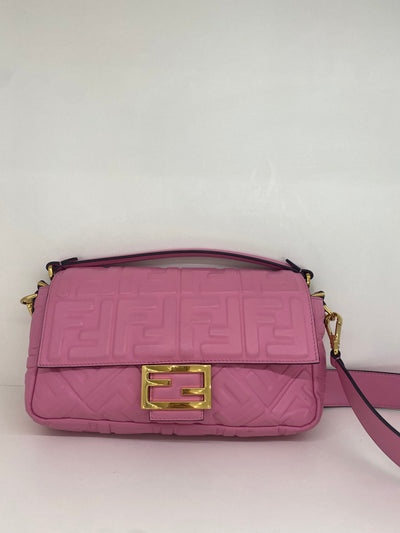 Fendi Baguette Pink GHW