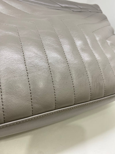Saint Laurent LouLou Grey Large