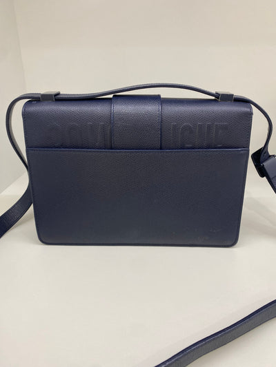 Dior Montaigne 30 Navy Matte Hardware