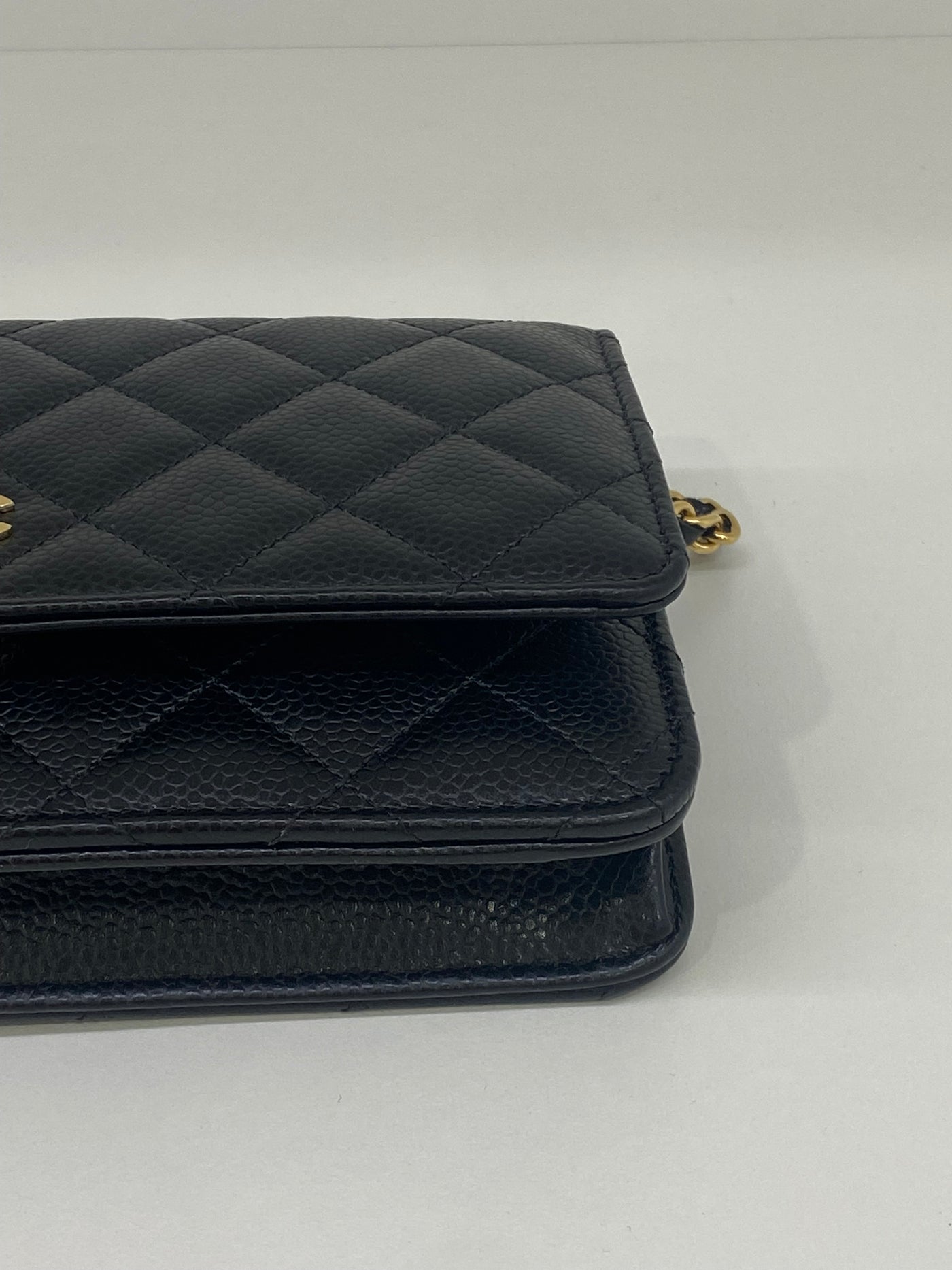 Chanel WOC Black GHW