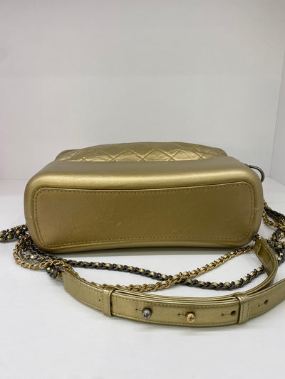 Chanel Gabrielle Gold Large