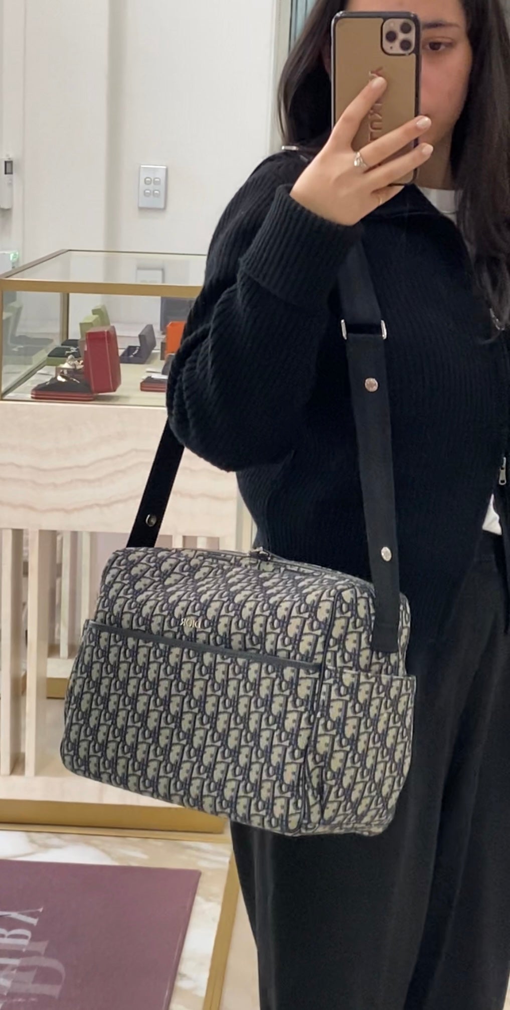 Dior Oblique Baby Bag