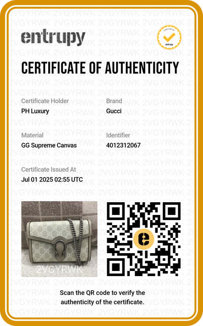 Gucci Dionysus WOC Beige and White GG