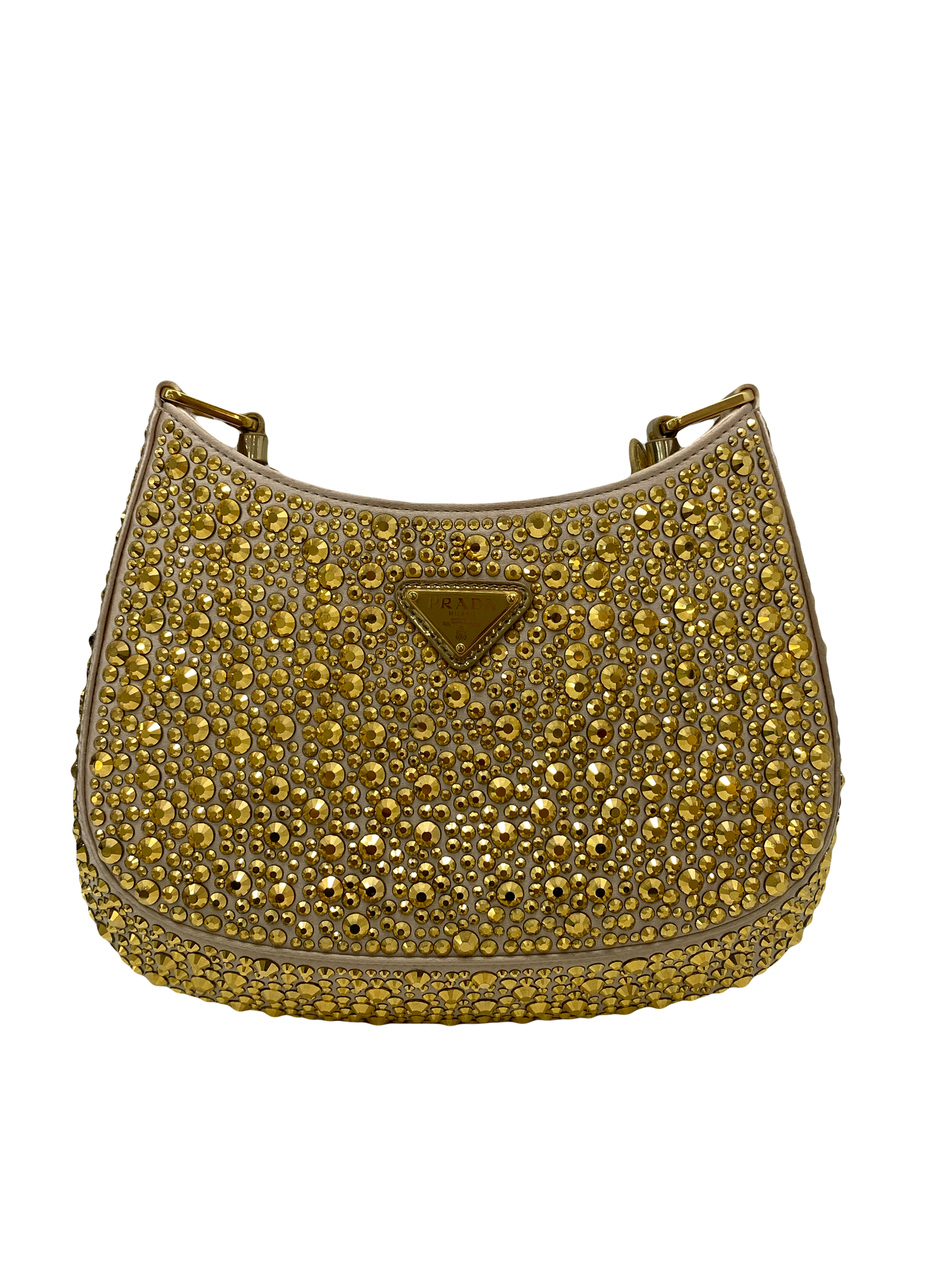 Prada Cleo Gold Crystal