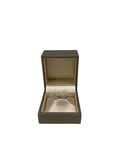Bulgari Serpenti ring - White gold with diamonds - Large