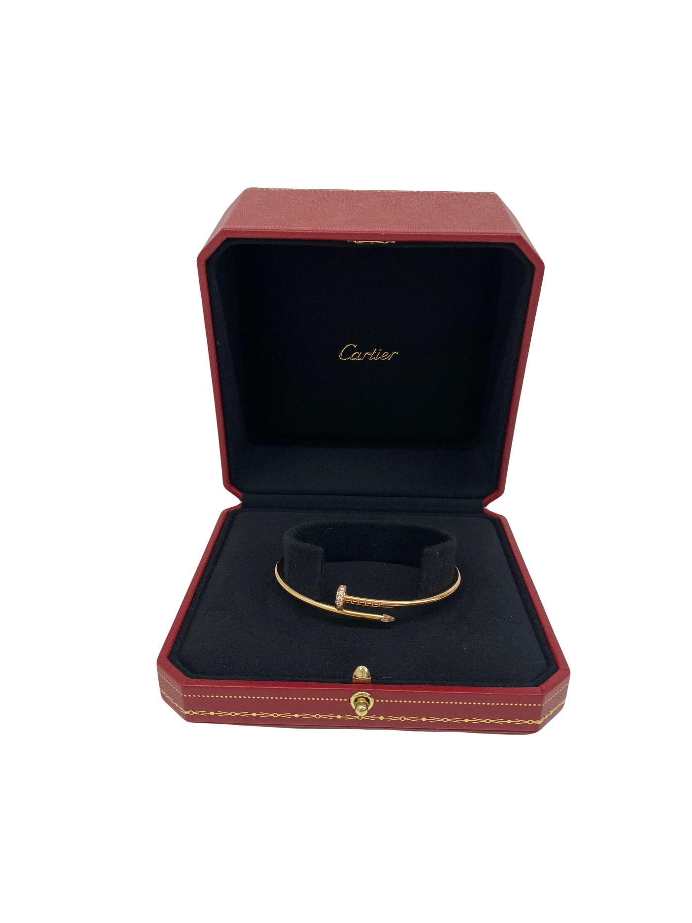 Cartier Juste Un Clou Rose Gold Small Diamonds - size 17