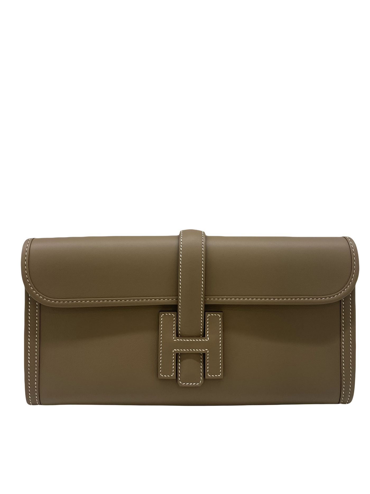 Hermès Jige 29 Clutch Etoupe