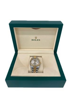 Rolex Datejust 36mm Silver face