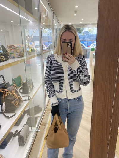 Hermes Picotin 18 Touch Biscuit GHW
