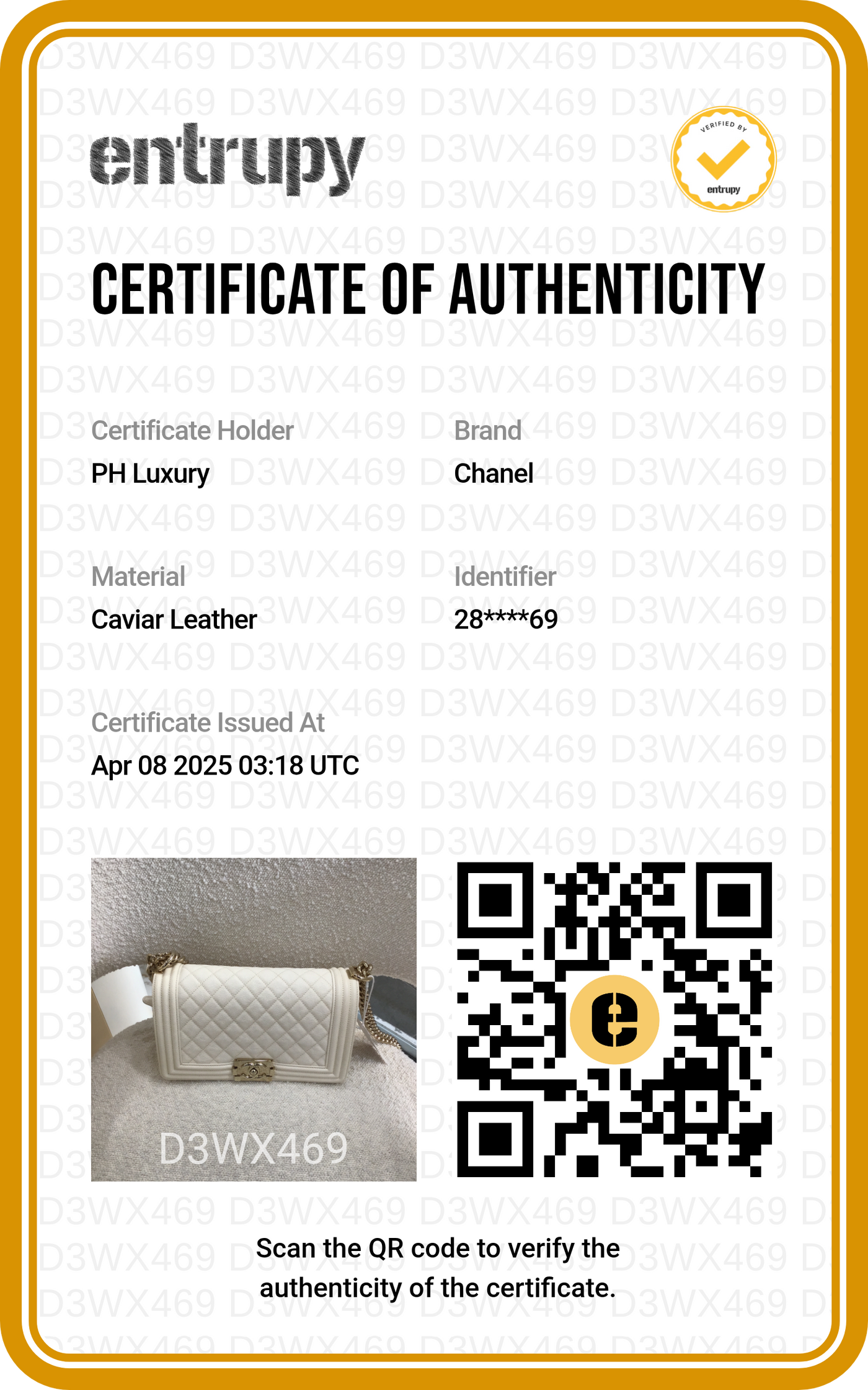 Chanel Boy Bag Medium White CGHW
