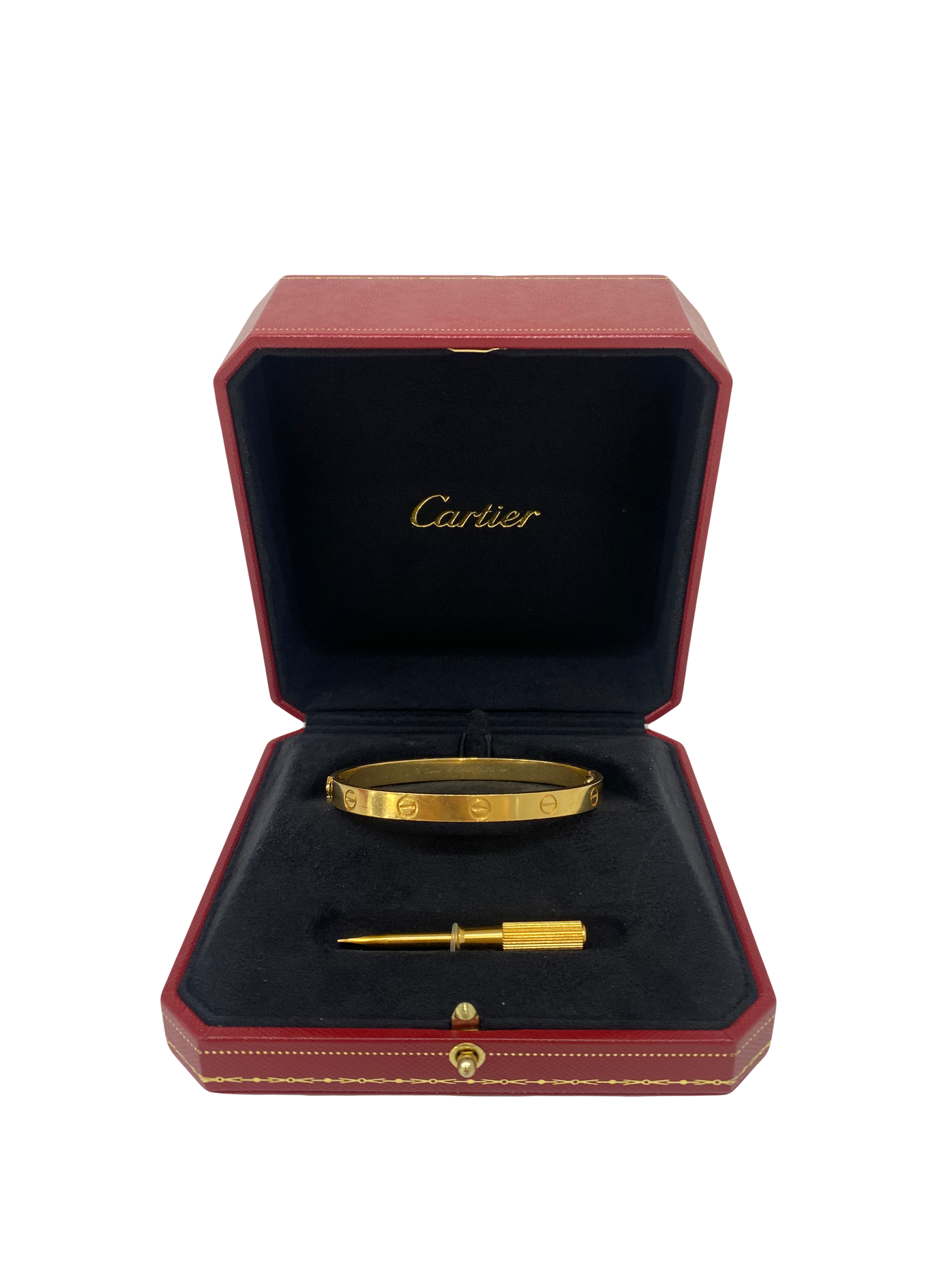 Cartier Love Bangle Yellow Gold Size 18