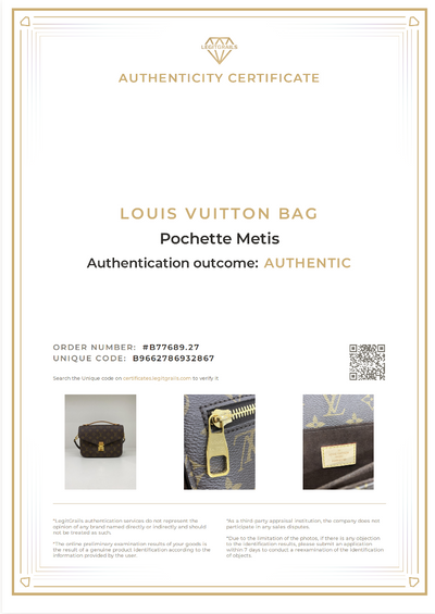Louis Vuitton Metis Brown Monogram GHW
