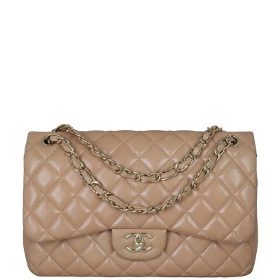 Chanel Large Jumbo Beige GHW (OE)