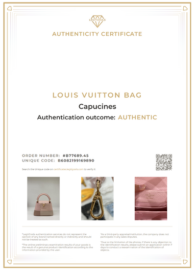 Louis Vuitton Mini Capucine BB Pink Patches