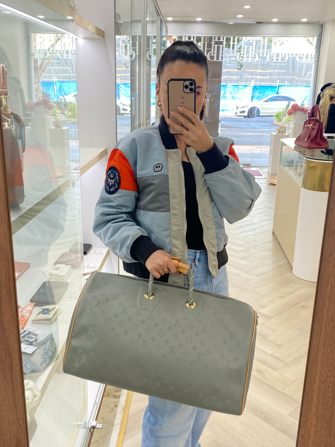 Louis Vuitton Keepall Titanium Limited Edition Kim Jones