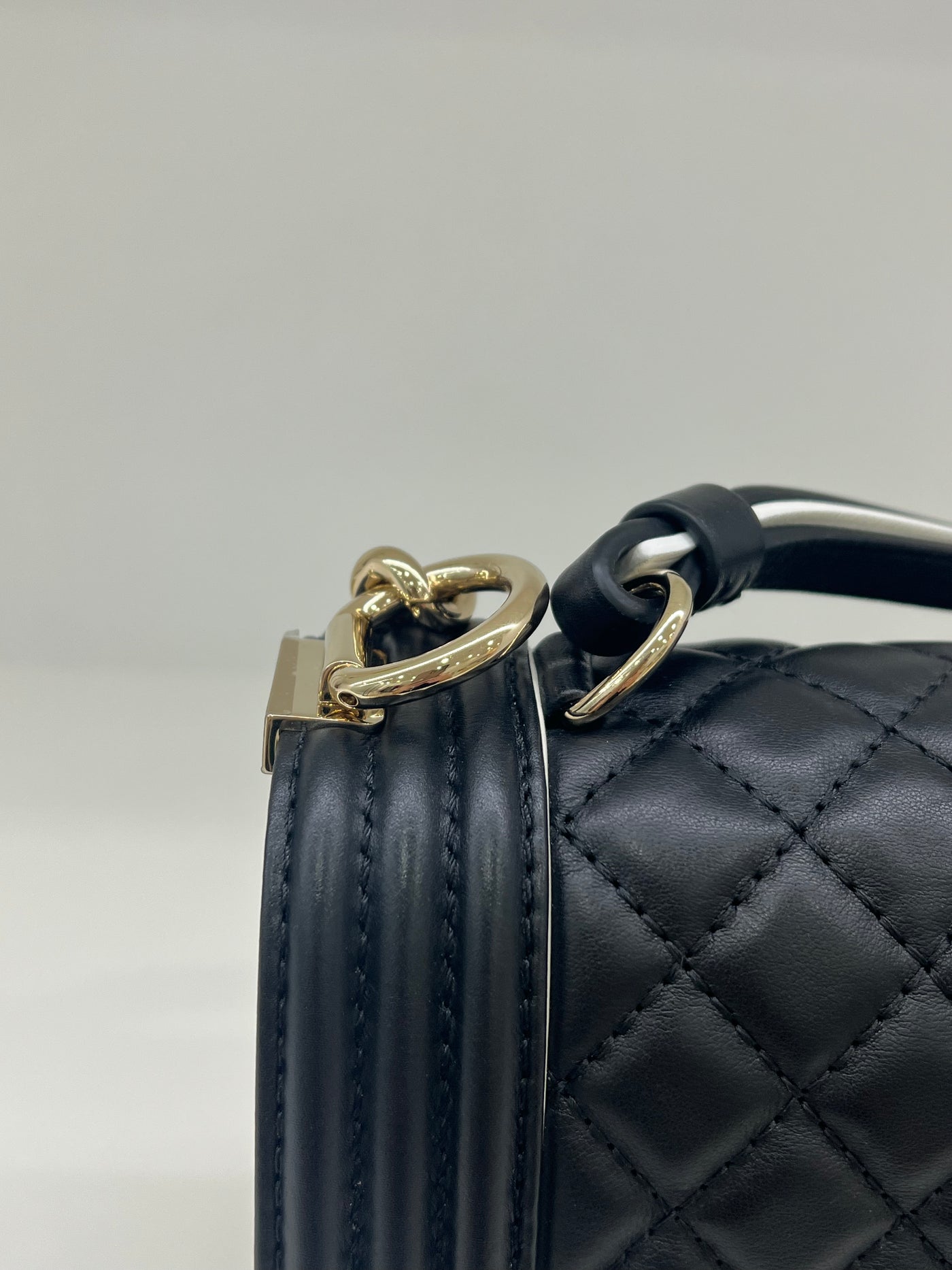 Chanel Medium Boy Bag Black CGHW