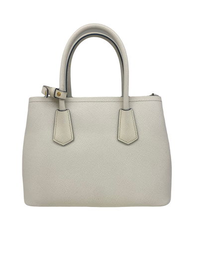 Prada Saffiano Tote Cream GHW