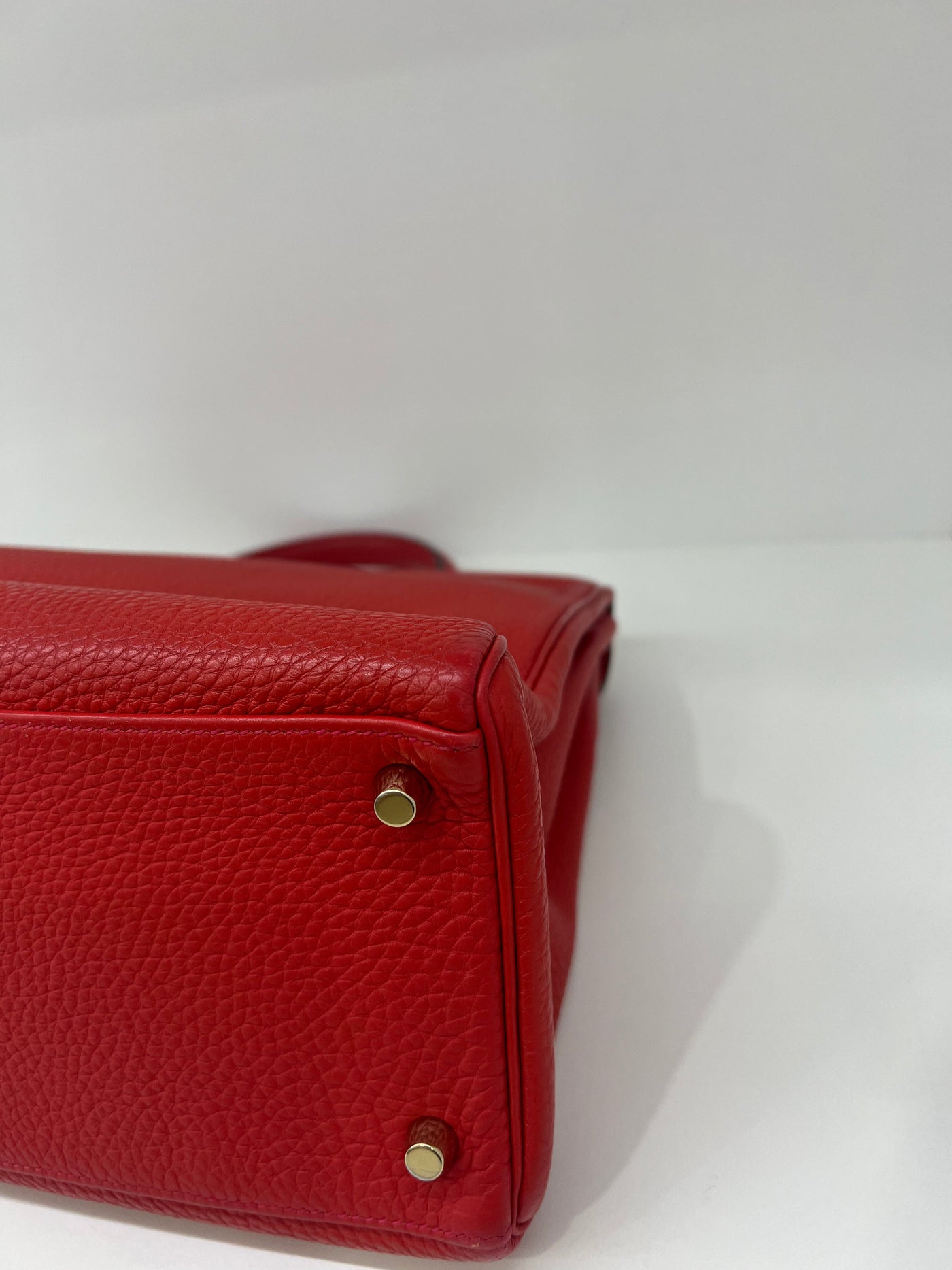 Hermes Kelly 32 Togo - Capucine PHW