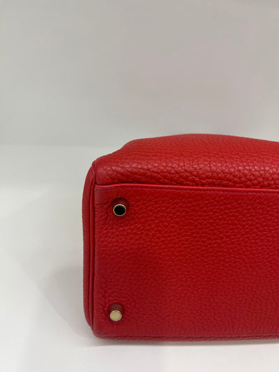 Hermes Kelly 32 Togo - Capucine PHW