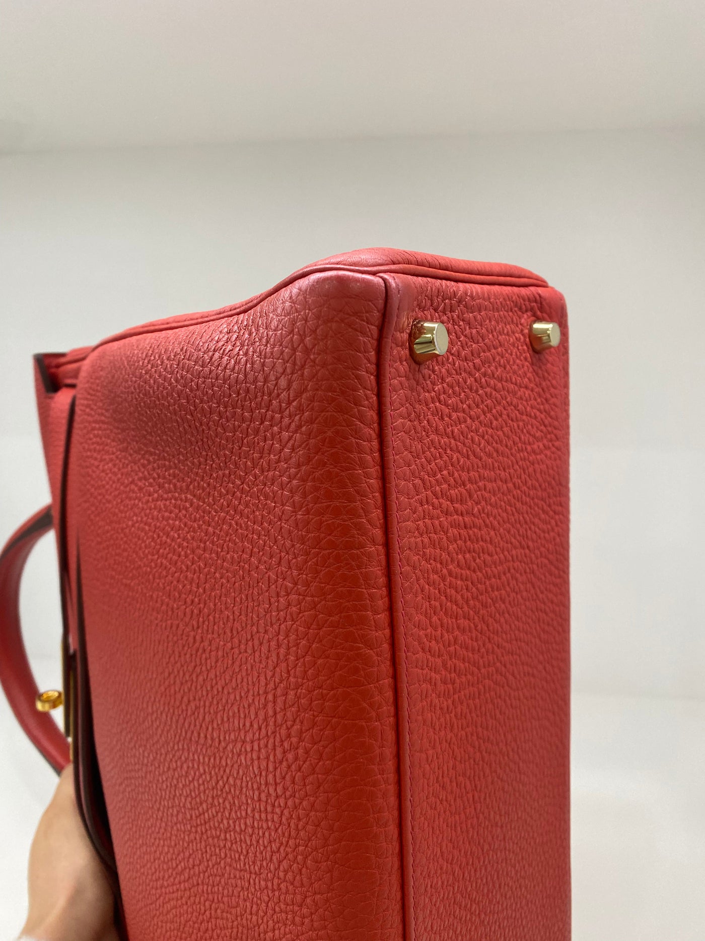 Hermes Kelly 32 Vermillion Togo GHW