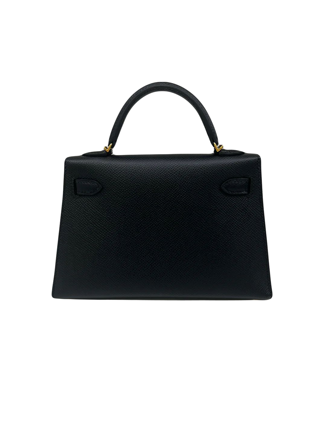 Hermes Mini Kelly Black GHW 2023