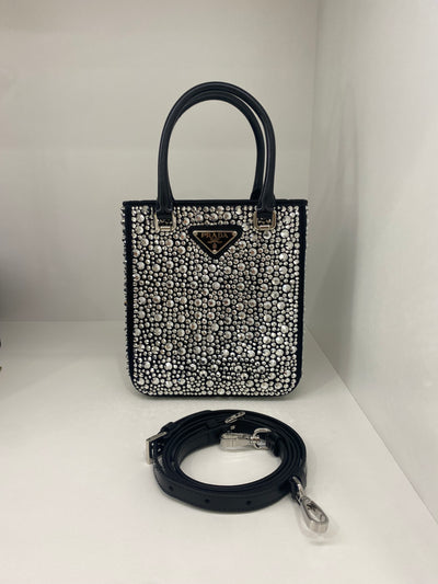 Prada Crystal Small Tote