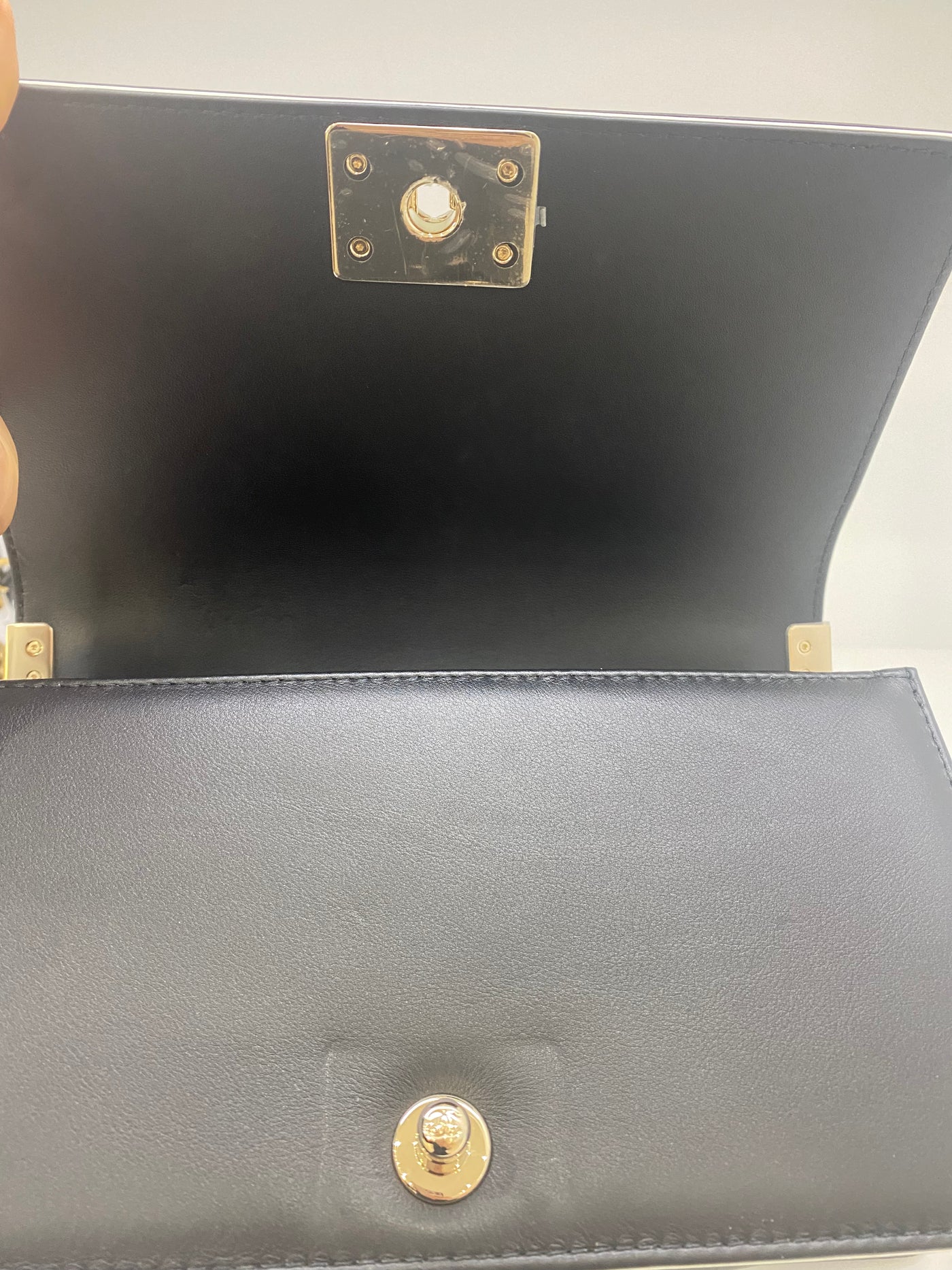 Chanel Medium Boy Bag Black CGHW