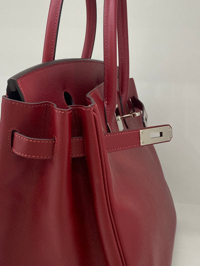 Hermes Birkin Rouge Grenat PHW 35