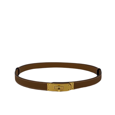 Hermes Kelly Belt - Gold