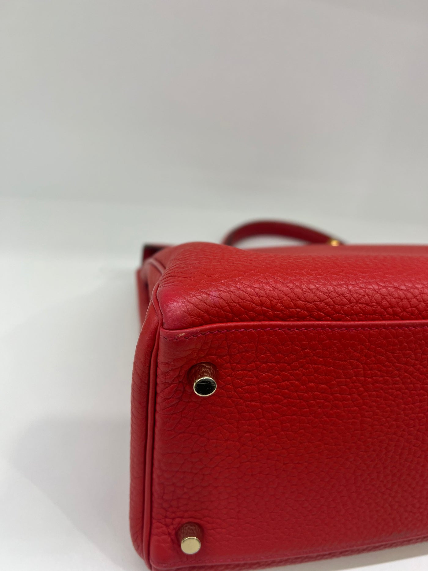Hermes Kelly 32 Togo - Capucine PHW