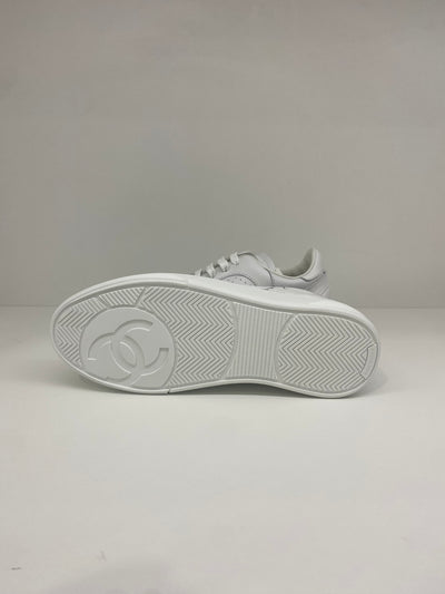 Chanel White Sneakers 36.5 2023