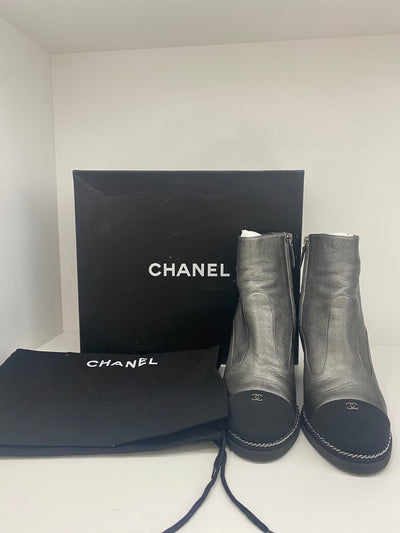 Chanel Wedge Boots size 40