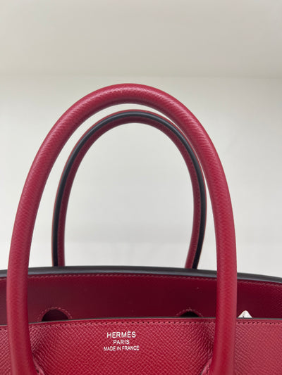 Hermes Birkin Rouge Grenat PHW 35