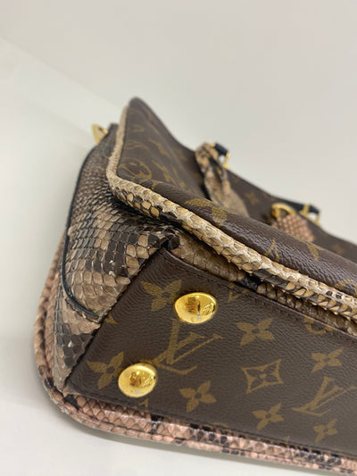 Louis Vuitton Millefeuille Python and canvas
