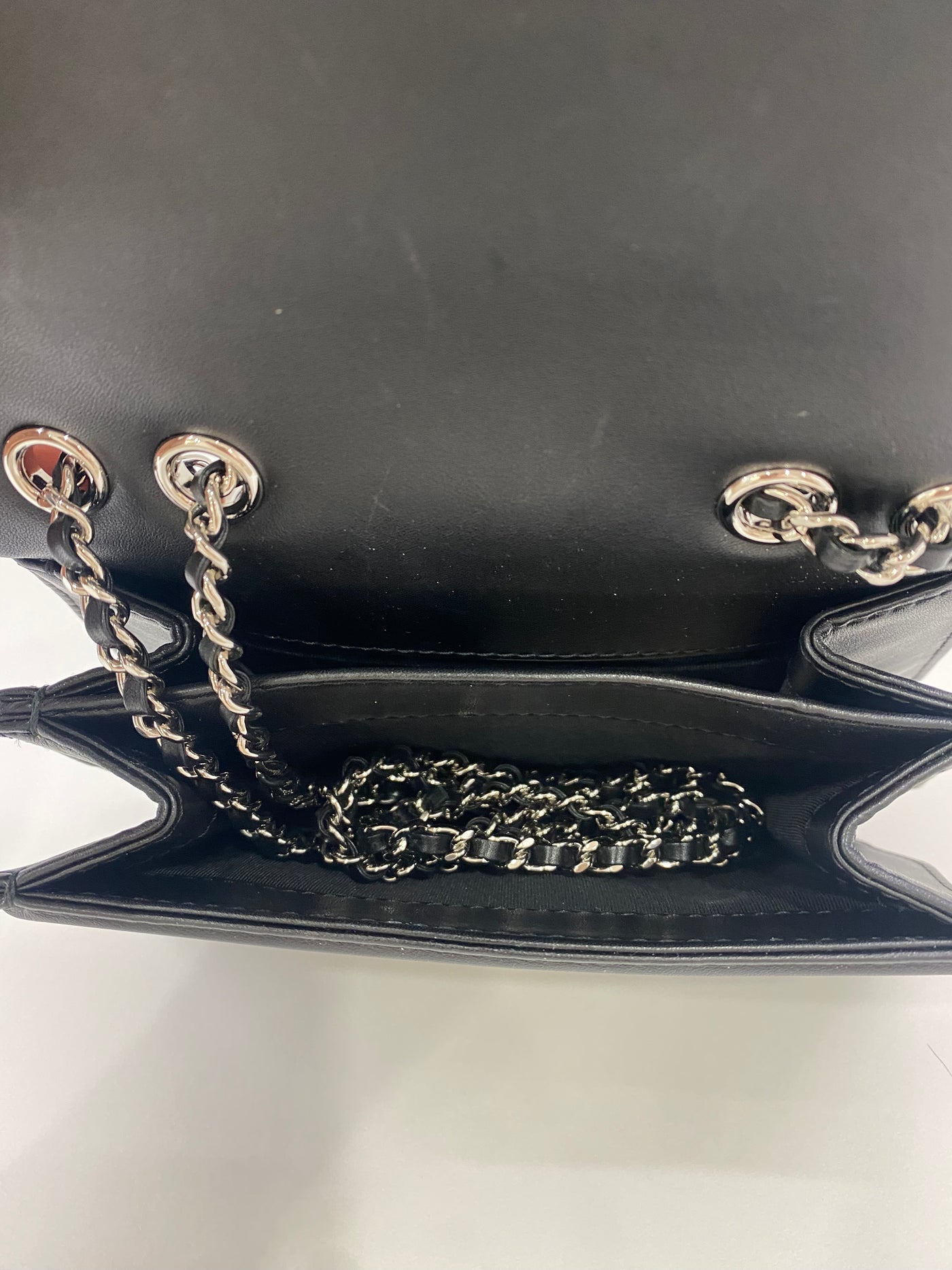Chanel Black Crossbody Bag with Chain detailing
