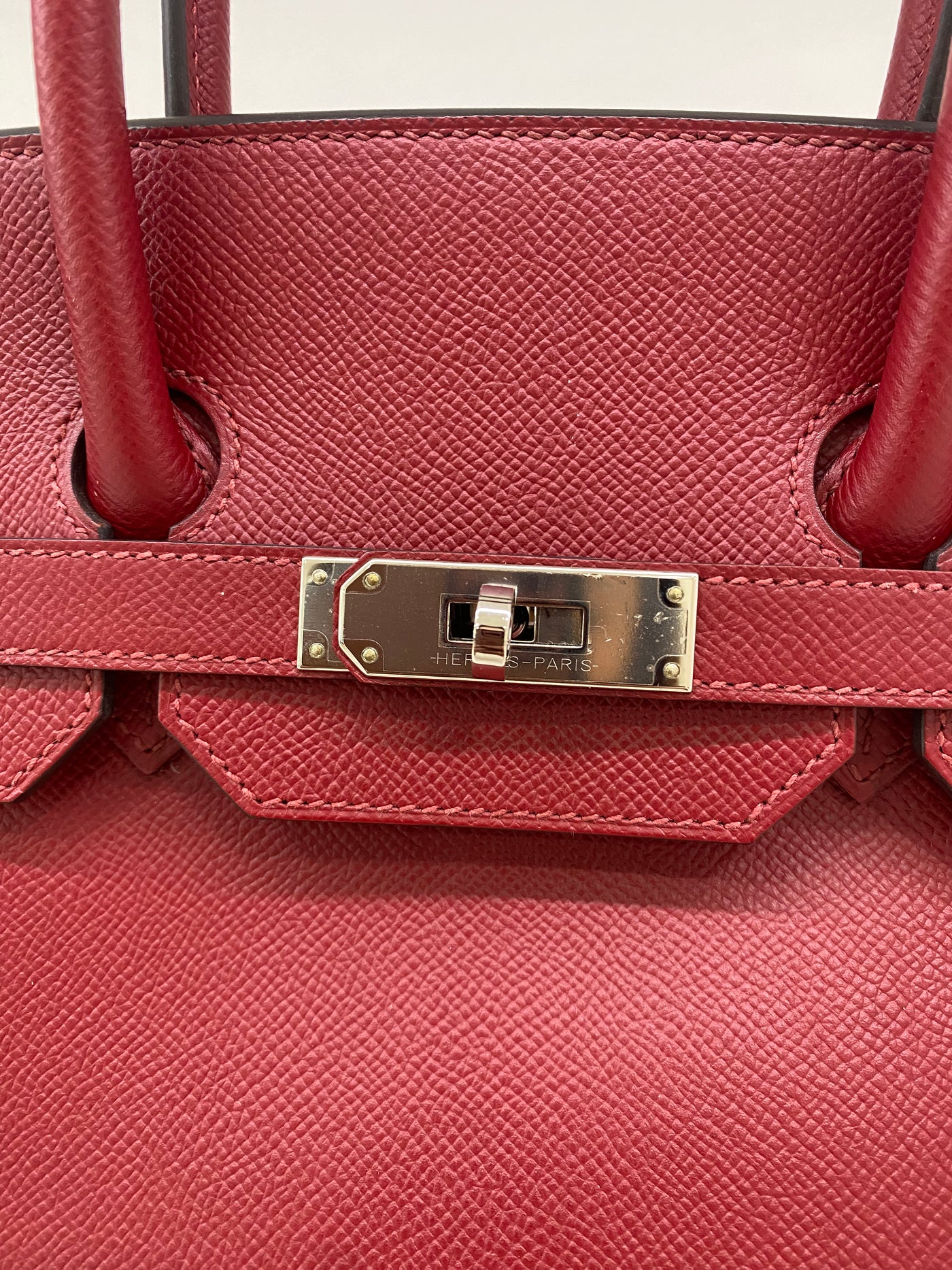 Hermes Birkin Rouge Grenat PHW 35